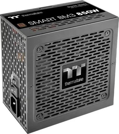 Sursa Thermaltake Smart BM3, 850 W, 1x120 mm, 80+ Bronze, ATX3.1, Semi Modulara (Negru)