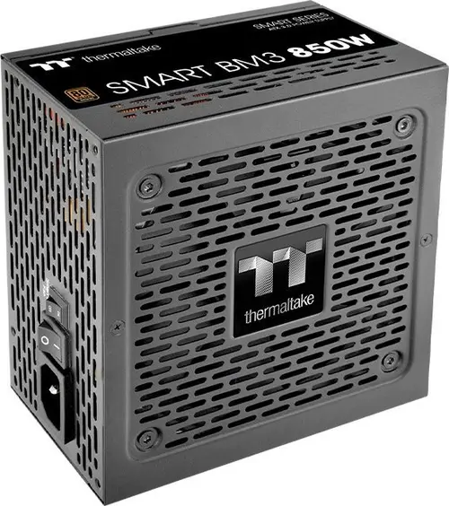 Sursa Thermaltake Smart BM3, 850 W, 1x120 mm, 80+ Bronze, ATX3.1, Semi Modulara (Negru)