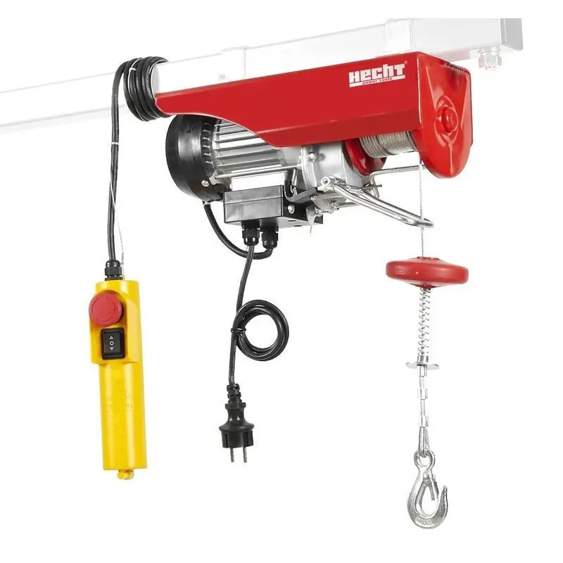 Troliu electric cu franghie HECHT 8425, putere motor 450 W, sarcina maxima 250 kg