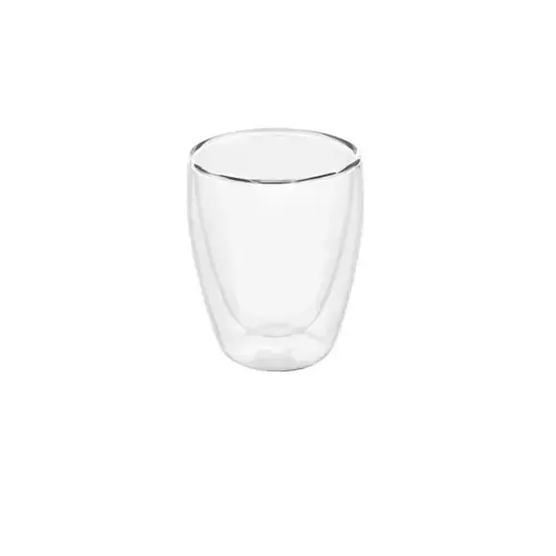 Set 2 pahare pentru capuccino ETA 4181 93010,240 ml, pereti dubli din sticla borosilicata