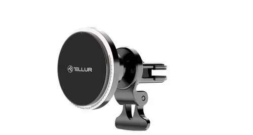 Incarcator auto wireless Tellur TLL151431, Magsafe, 15 W (Negru)