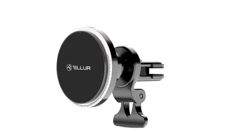 Incarcator auto wireless Tellur TLL151431, Magsafe, 15 W (Negru)