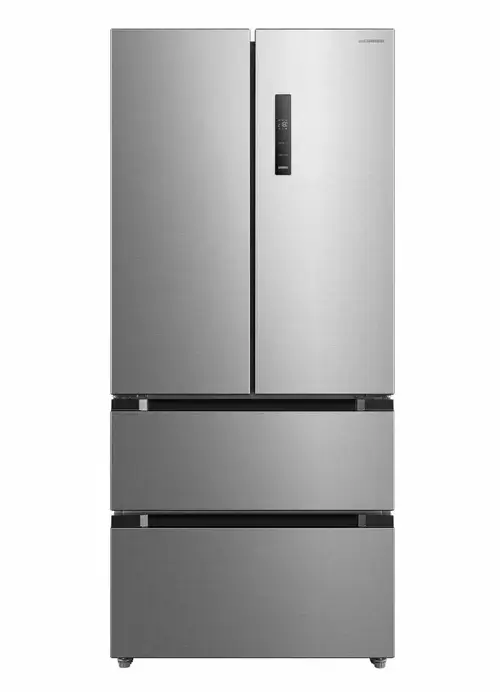 Combina frigorifica French Door HEINNER HCFD-M516INVXE++, 516 l, Clasa E, No Frost, Compresor Inverter, Display LED Touch, Super racire si congelare, Alarma usa deschisa, H 189.8 cm (Inox)