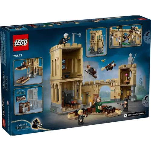 LEGO® Harry Potter™ - Castelul Hogwarts: Lectii de zbor 76447, 651 piese, 9 ani+