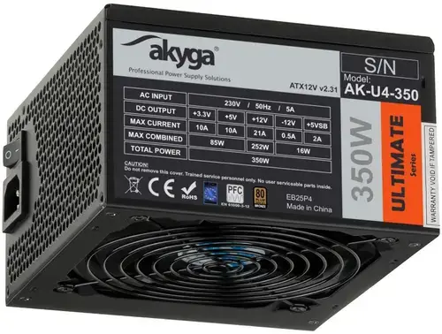 Surse Akyga Ultimate AK-U4-350, ATX, 350W