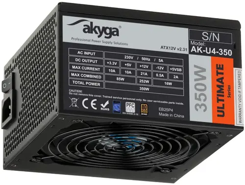 Surse Akyga Ultimate AK-U4-350, ATX, 350W