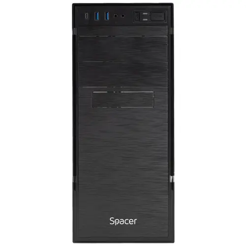 Carcasa Spacer APOLLO, sursa 250W, Middle Tower, Negru