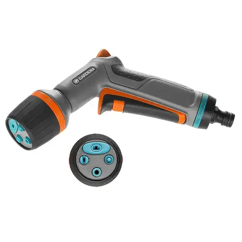 Pistol pentru curatare Gardena Comfort EcoPulse, rezistent la inghet, 3 modele de pulverizare, 18304