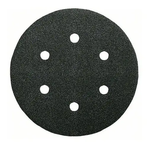 Set 5 foi abrazive Bosch, rotunde 150mm, G600, 6 gauri, prindere velcro