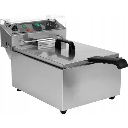 Friteuza Yato YG-04610, 3000W, Argintiu