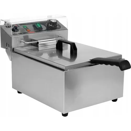 Friteuza Yato YG-04610, 3000W, Argintiu