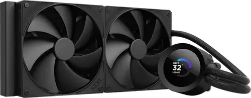 Cooler CPU AIO NZXT Kraken Plus 280, Racire cu lichid, Ecran TFT 1.54inch, F140P Static Fan (Negru)