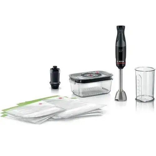 Blender BOSCH MSM4B6V2, 1000W, Viteza variabila, 0.8 L (Negru)