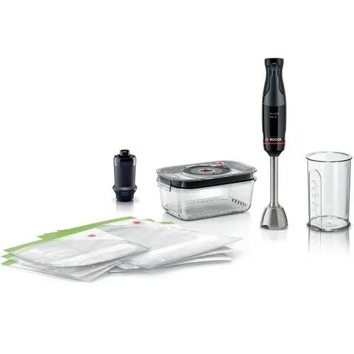 Blender BOSCH MSM4B6V2, 1000W, Viteza variabila, 0.8 L (Negru)