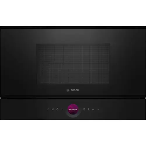 Cuptor cu microunde BOSCH BER7321B1, 900 W, 21 L, 10 programe (Negru)