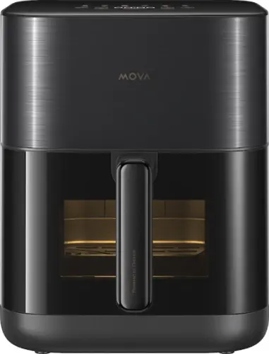 Friteuza cu aer cald MOVA AeroChef FD10 Pro, 5.5L, 1800W, 11 programe, 50-230°C (Negru)