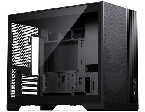 Carcasa PHANTKES XT M3, Mini PC, mATX, Sticla securizata (Negru)