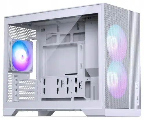 Carcasa PHANTEKS XT M3 M25, Micro ATX, RGB, Sticla securizata (Alb)