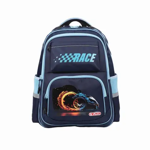 Rucsac scolar Herlitz Spark Antigravity, 45x30x13cm, motiv Race, 18L