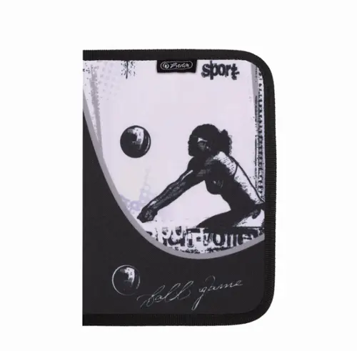 Penar echipat Herlitz, 17 piese, dimensiune 13,5 x 19,5 x 3,5 cm, motiv Beach Sport