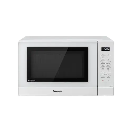 Cuptor cu microunde Panasonic NN-ST45KWEPG, 1000 W, 32 litri, 21 de programe automate, 7 trepte de putere, Digital, Inverter (Alb)