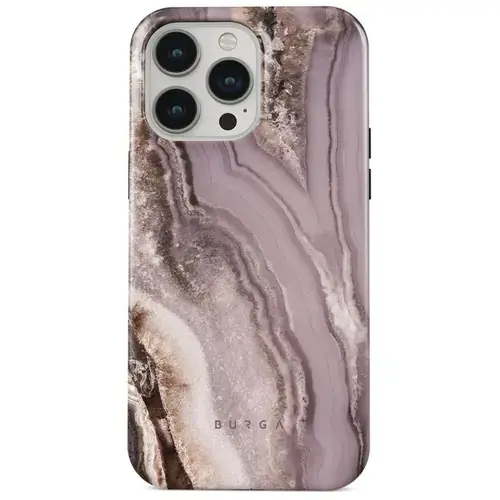 Husa Burga Dual Layer Golden Taupe compatibila cu iPhone 15 Pro Max
