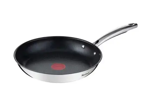 Tigaie Tefal Duetto+ Pan G7320734, 30 cm, Inox (Argintiu)