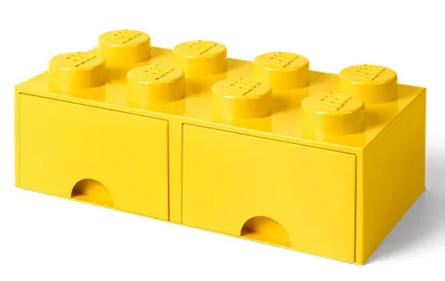 Cutie de depozitare LEGO 40061732 (Galben)