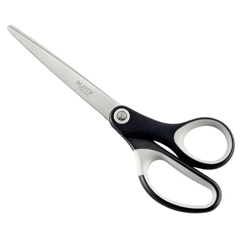 Foarfeca pentru birou LEITZ Titanium, 180 mm, Negru