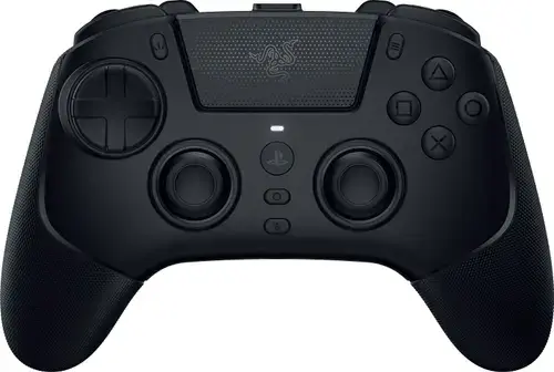 Controller Razer Raiju V3 Pro pentru PS5 & PC, HyperSpeed Wireless, Butoane Mecha Tactile PBT, Triggere Hall Effect (Negru)