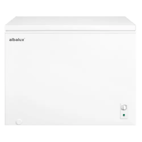 Lada Frigorifica Albalux AXLF316E, 293 L, Dubla furnctionare frigider/congelator, Clasa energetica E, Orificiu drenaj (Alb)