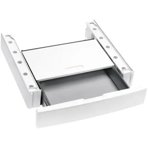 Kit suprapunere Miele WTV 512, cu sertar, compatibil masina W1 white + uscator T1 white