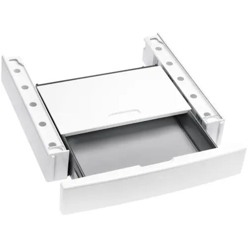Kit suprapunere Miele WTV 512, cu sertar, compatibil masina W1 white + uscator T1 white