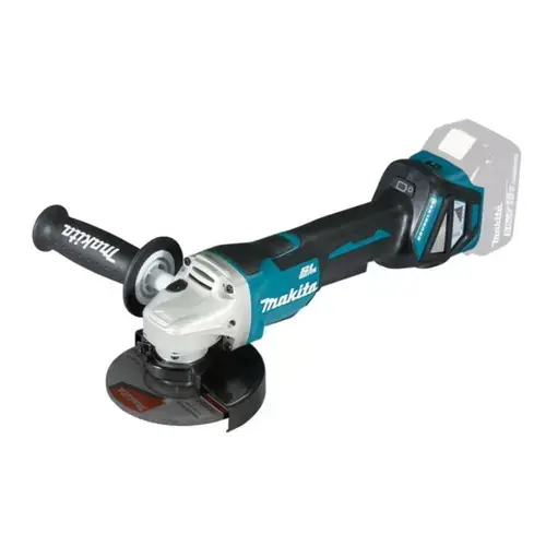 Polizor unghiular fara fir MAKITA DGA515Z, 18V, Fara acumulator si incarcator, Albastru
