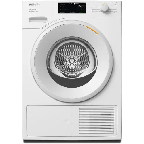 Uscator de rufe Miele TSD 643 WP, 9 kg, Clasa C, DirectSensor, DryCare 40, HygieneDry, Miele@home (Alb)