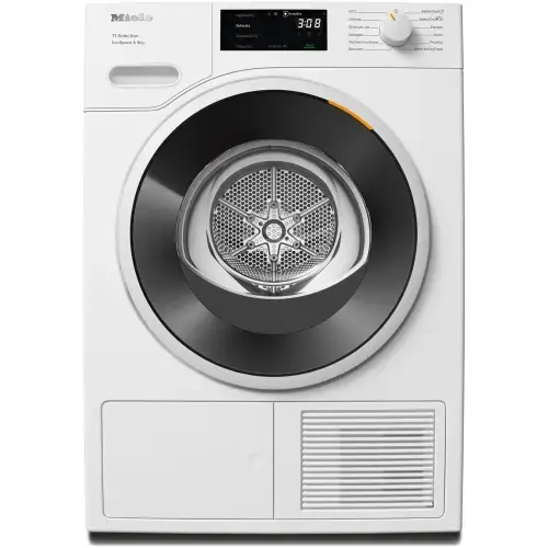 Uscator de rufe Miele TSH 783 WP, 9 kg, Clasa C, DirectSensor, SilenceDrum, DryCare 40, Hygiene Dry (Alb)
