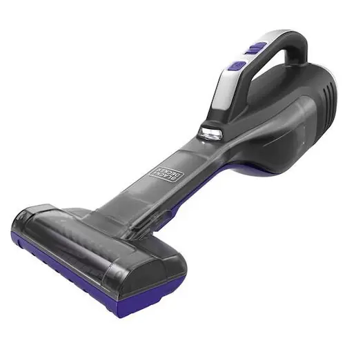 Aspirator de mana Black+Decker DVD320BP Bagless, 12V, 16 minute (Negru)