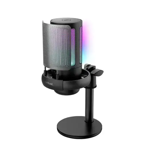 Microfon Gaming Trust GXT238 Auron, iluminat, USB, RGB, 1.8m, Negru