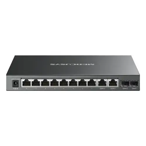 Switch Mercusys MS108GS, 8 porturi, PoE