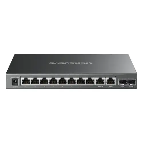 Switch Mercusys MS108GS, 8 porturi, PoE
