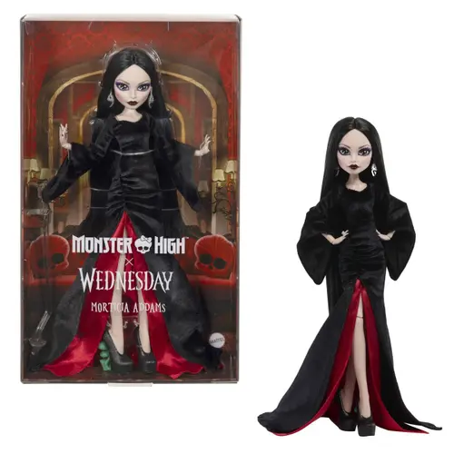 Papusa Monster High - Wednesday, Morticia Addams