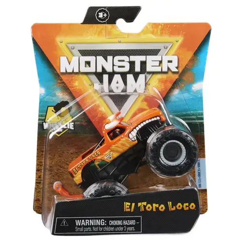Masinuta diecast Monster Jam - El Toro Loco, 1:64