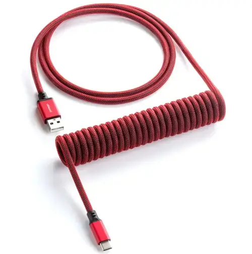 Cablu tastatura Cablemod CM-CKCA-CR-KR150KR-R, USB la USB-C, 1.5 m (Rosu)