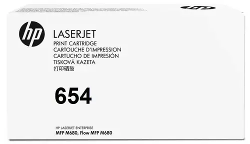 Toner HP 654X Contract, 20500 pagini (Negru)