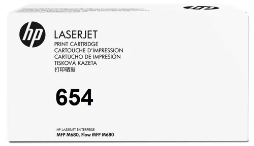Toner HP 654X Contract, 20500 pagini (Negru)