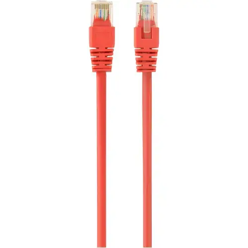 Cablu UTP GEMBIRD Cat6, cupru-aluminiu, 3 m, AWG26, PP6U-3M/R (Rosu)