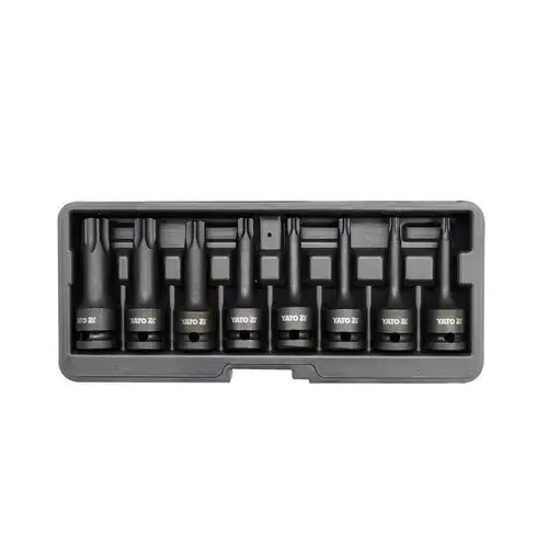 Set 8 chei de impact Torx, Yato YT-1065, 1/2inch, Cr-Mo
