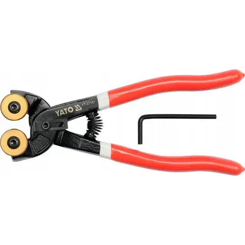 Cleste pentru taierea placilor ceramice Yato YT-37161, lungime 200 mm, cu cutite circulare