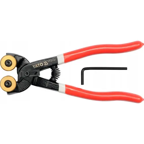 Cleste pentru taierea placilor ceramice Yato YT-37161, lungime 200 mm, cu cutite circulare