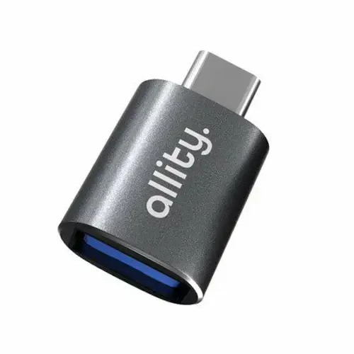 Adaptor Allity ABA-102 USB 3.0 la USB-C (Gri)